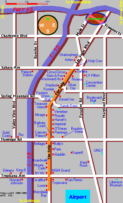 Las Vegas Strip 1941-2000 - Google My Maps